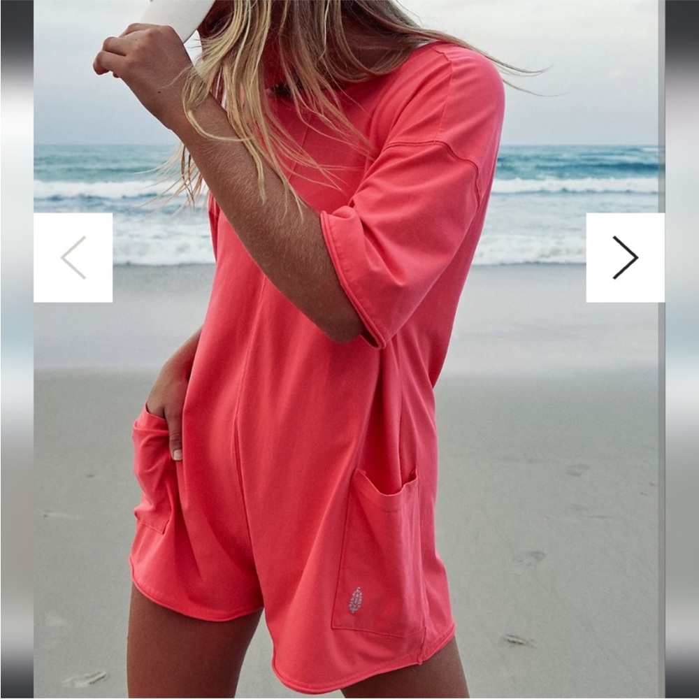 NWOT FP Hot Shot Tee Romper